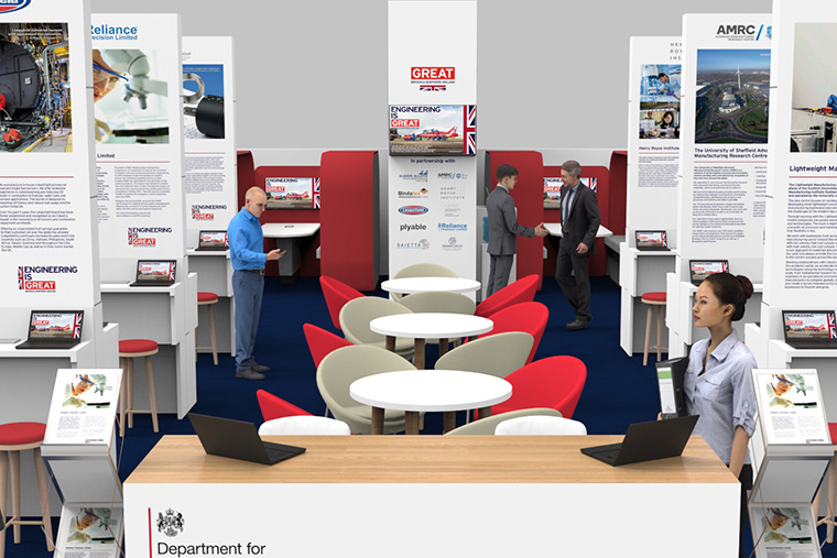 3d office design