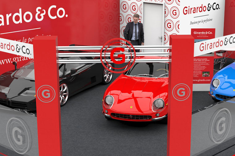 Car exhibition set design